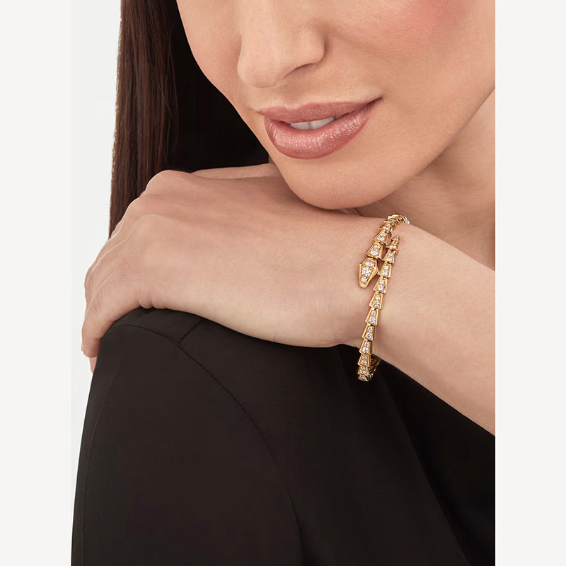 Serpenti Viper diamond Bracelet