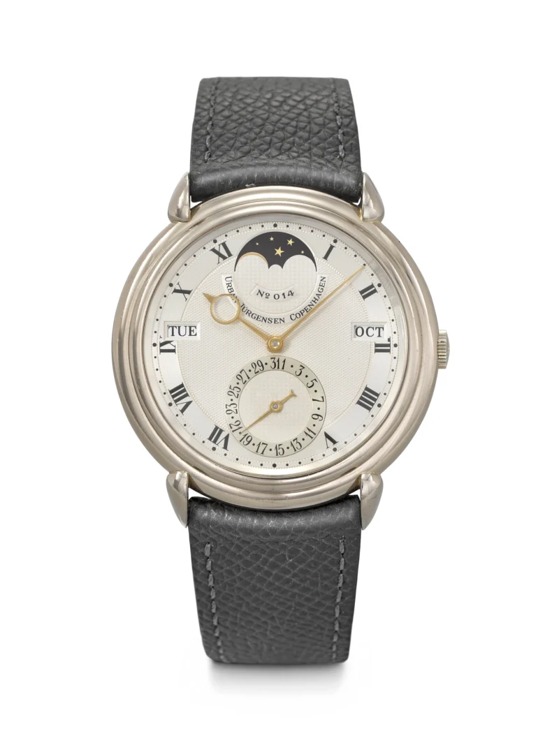 Urban Jürgensen reference 2 perpetual calendar in white gold