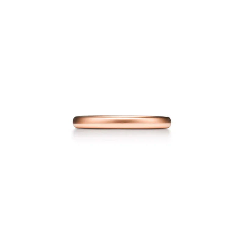 Tiffany Forever rose-gold wedding band