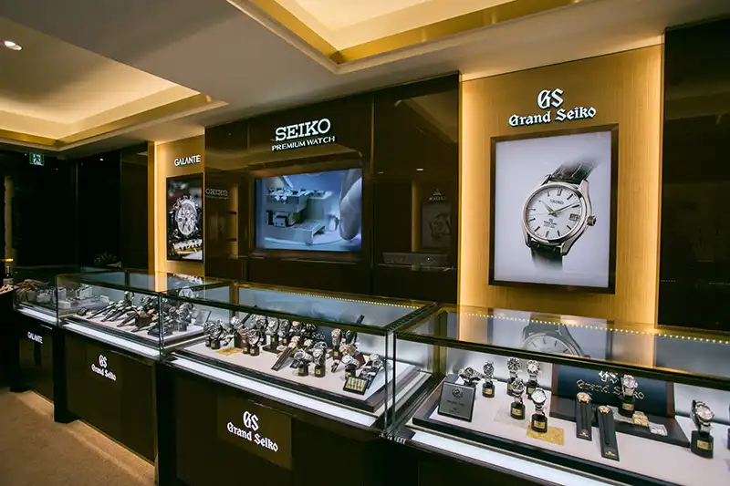 luxury watch boutiques