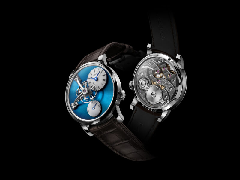 MB&F Legacy Machine 101 in stainless steel