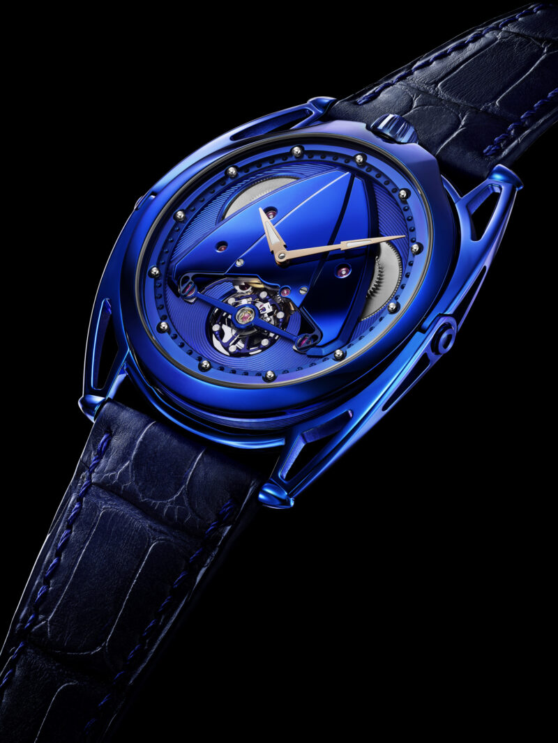 De Bethune DB28XP Kind of Blue in blued titanium