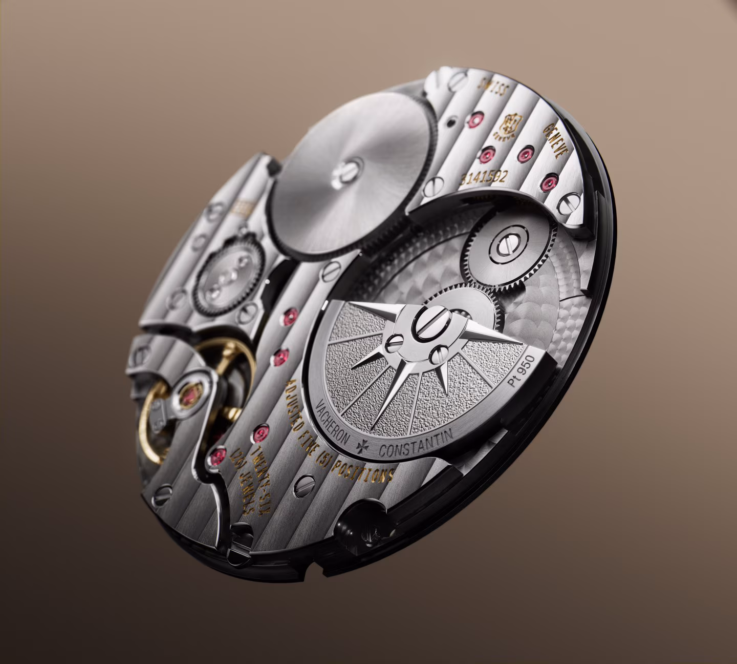 Vacheron Constantin Calibre 2550 micro-rotor movement in the Overseas Self-Winding Ultra-Thin