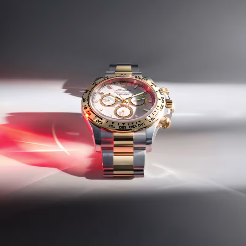 Rolex Cosmograph Daytona two-tone light study