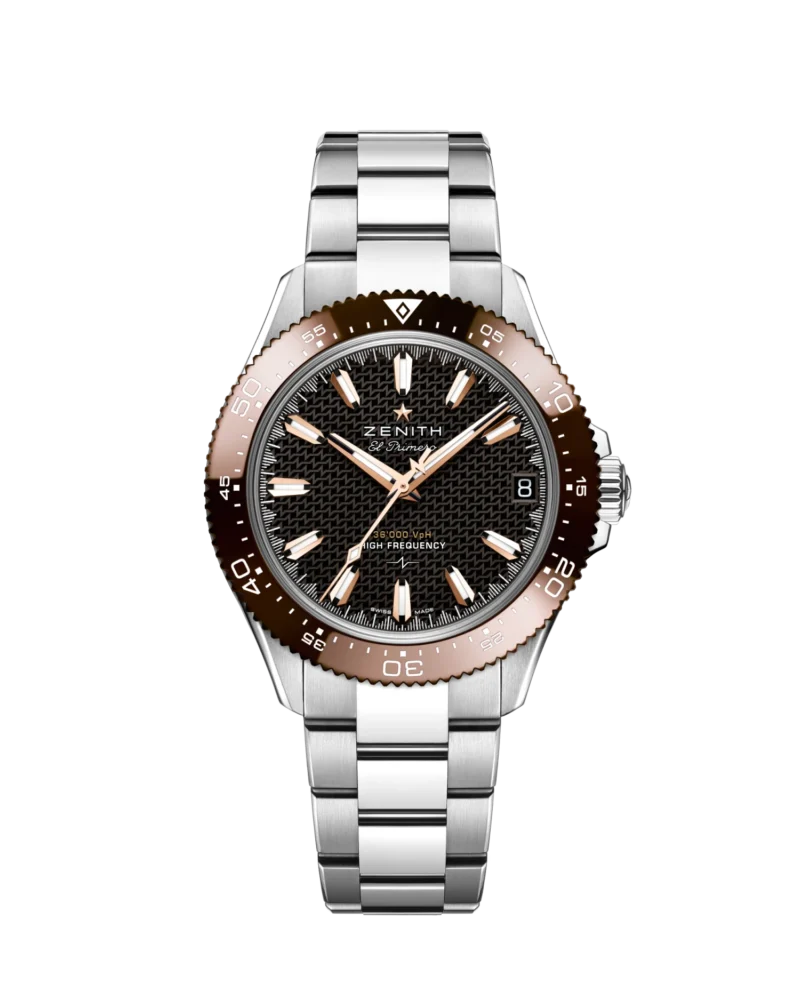 brown dial with date, reference 03.5001.3620/72.M5000