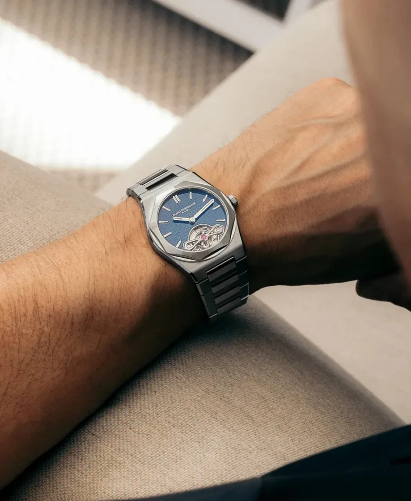 Girard-Perregaux Blue ref on wrist