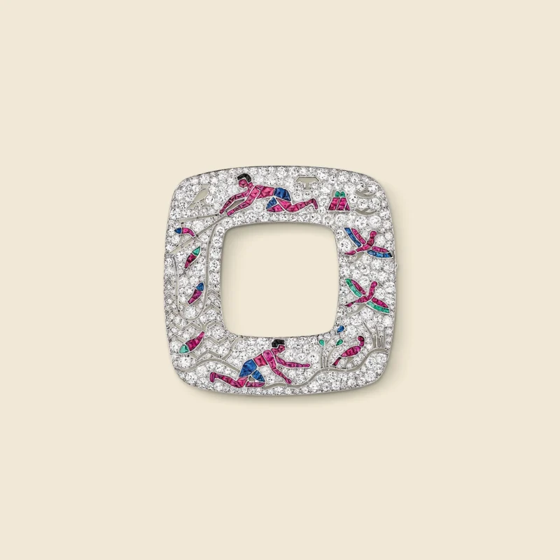 Van Cleef & Arpels Egyptian Pattern brooch from 1924