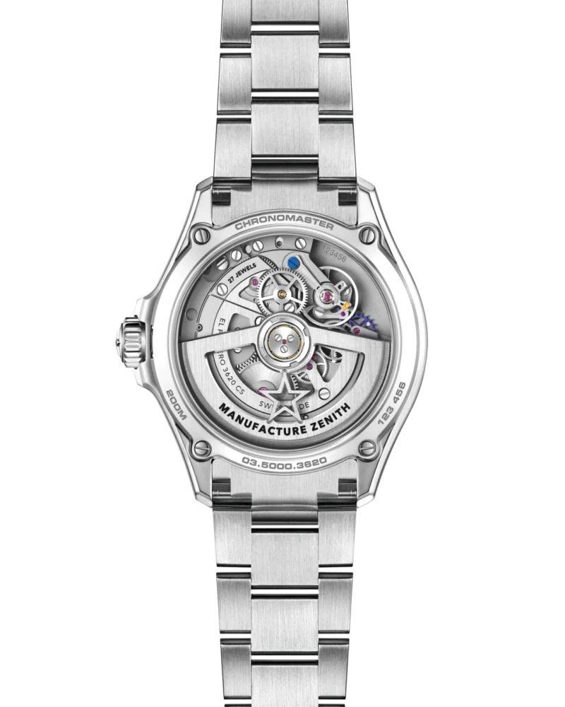 calibre 3620 through the sapphire caseback