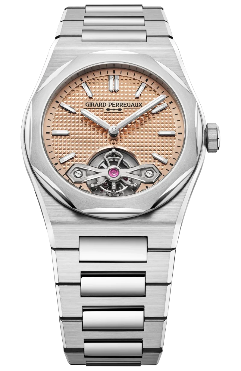 Girard-Perregaux Pink-tone solid-gold dial hero