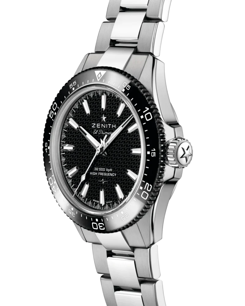 black no-date reference three-quarter view