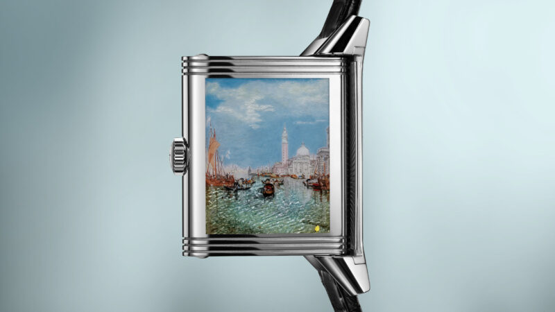 Close view of Q39334W1 Turner enamel caseback