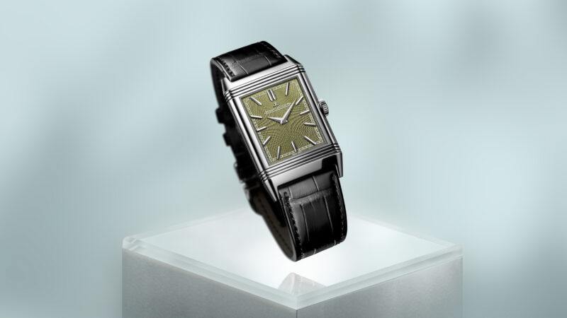 Jaeger-LeCoultre Reverso Tribute Enamel Turner Q39334W1 green dial