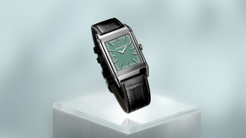 Jaeger-LeCoultre Reverso Tribute Enamel Turner Q39334W2 green dial