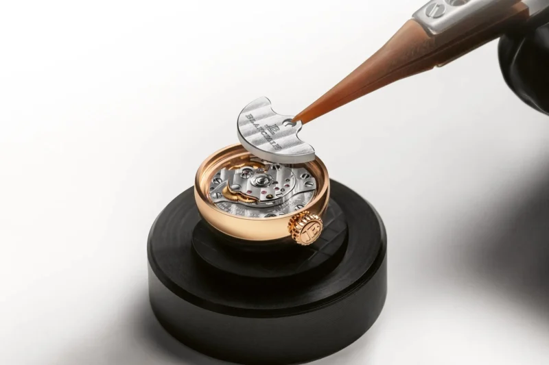 Blancpain Lady B case during manufacture