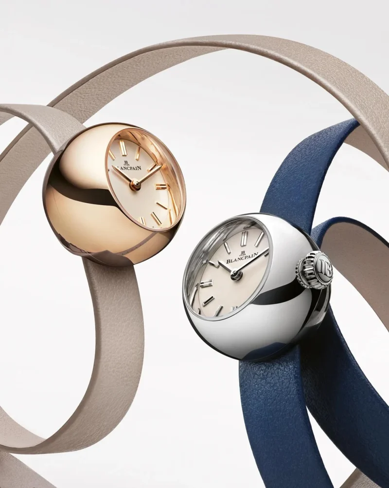 Blancpain Lady B in steel and red gold