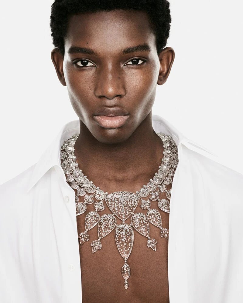 Boucheron Human Being Rain set worn