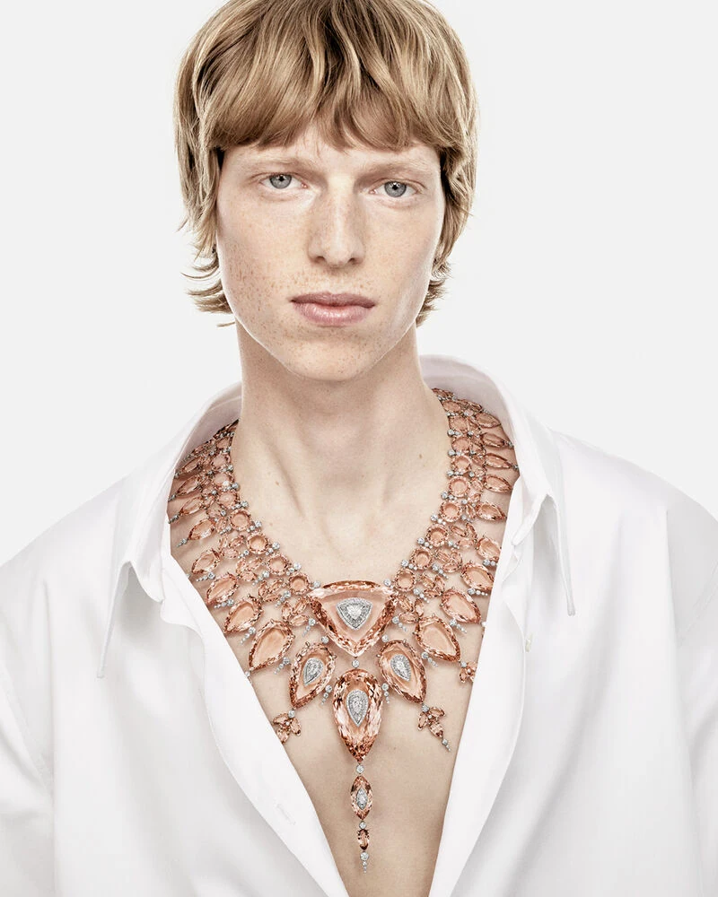 Boucheron Human Being Light set worn