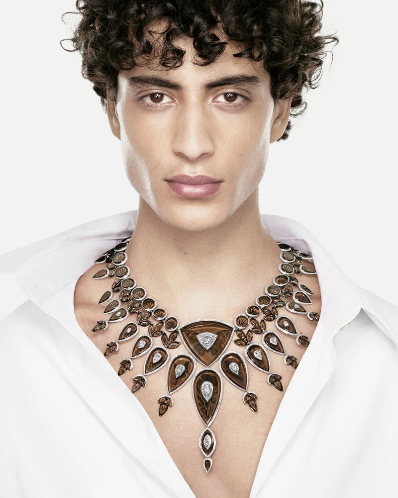Boucheron Human Being Tattoo set worn