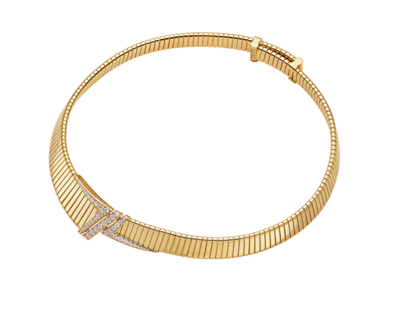 Bvlgari Tubogas asymmetric necklace ref. 362515, alternate view