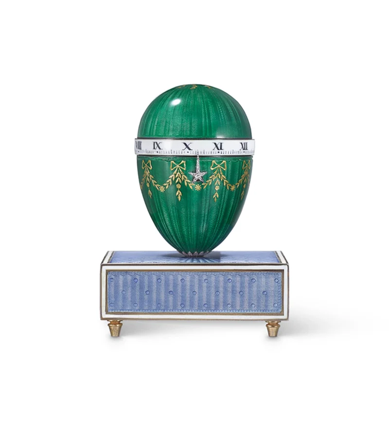 Cartier desk clock with annular dial, 1907
