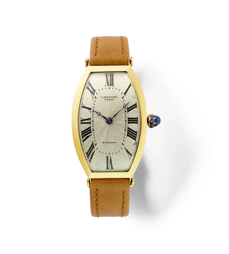 Cartier Tonneau wristwatch, 1915
