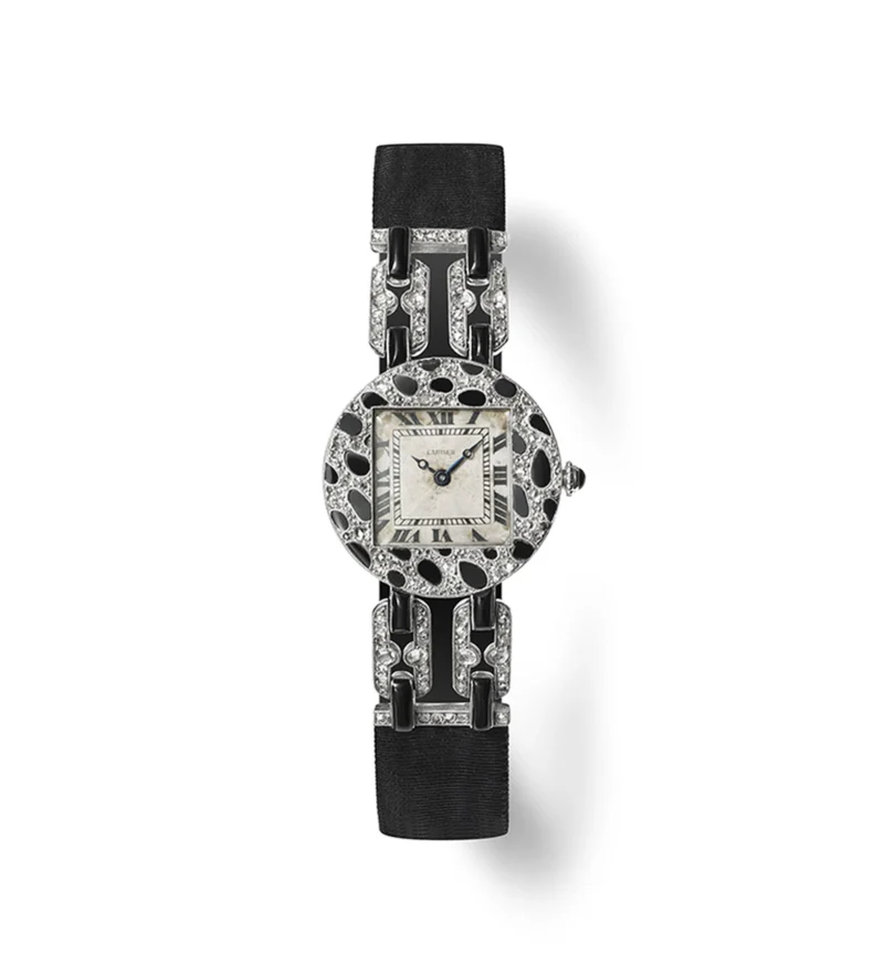 Cartier panther-pattern wristwatch, 1914