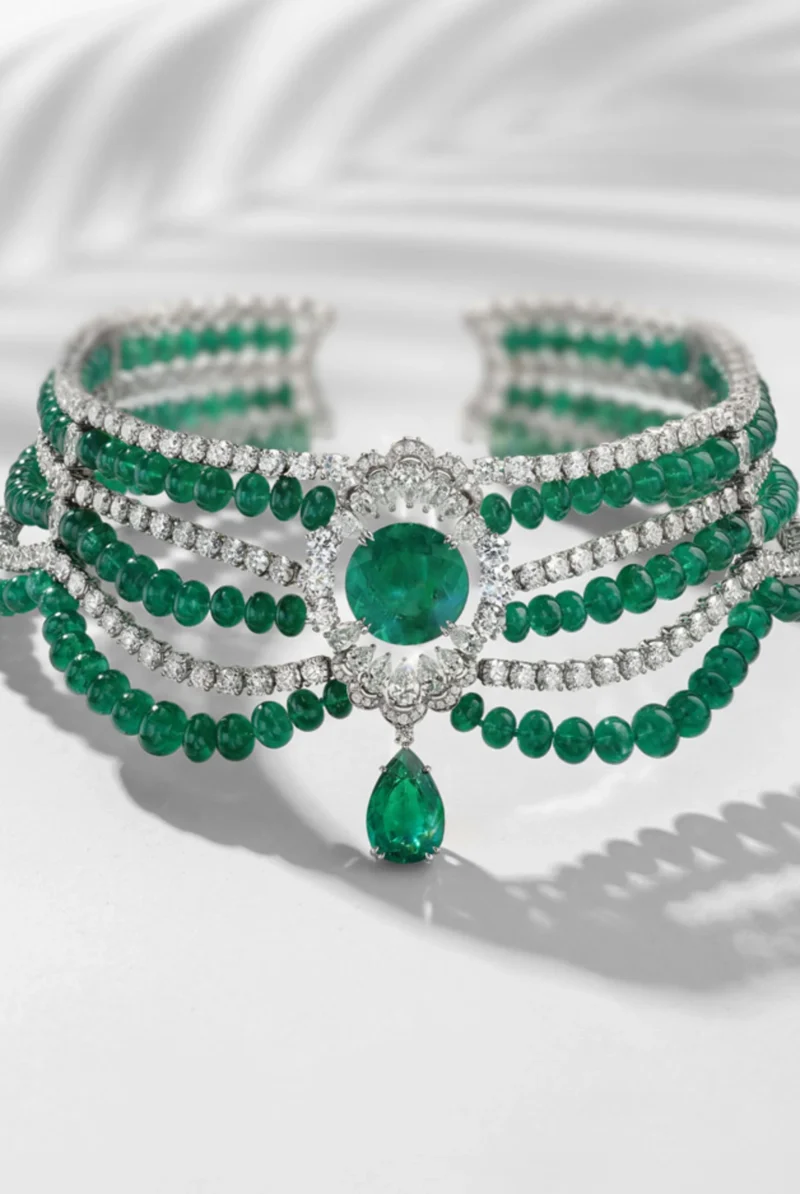Chopard Miracles emerald choker