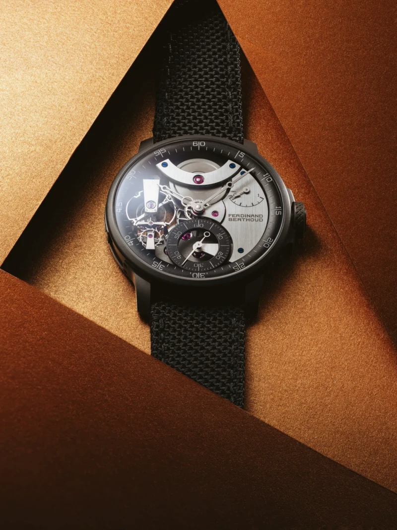 Ferdinand Berthoud Chronomètre FB 3SPC.4-1 in black ceramised titanium