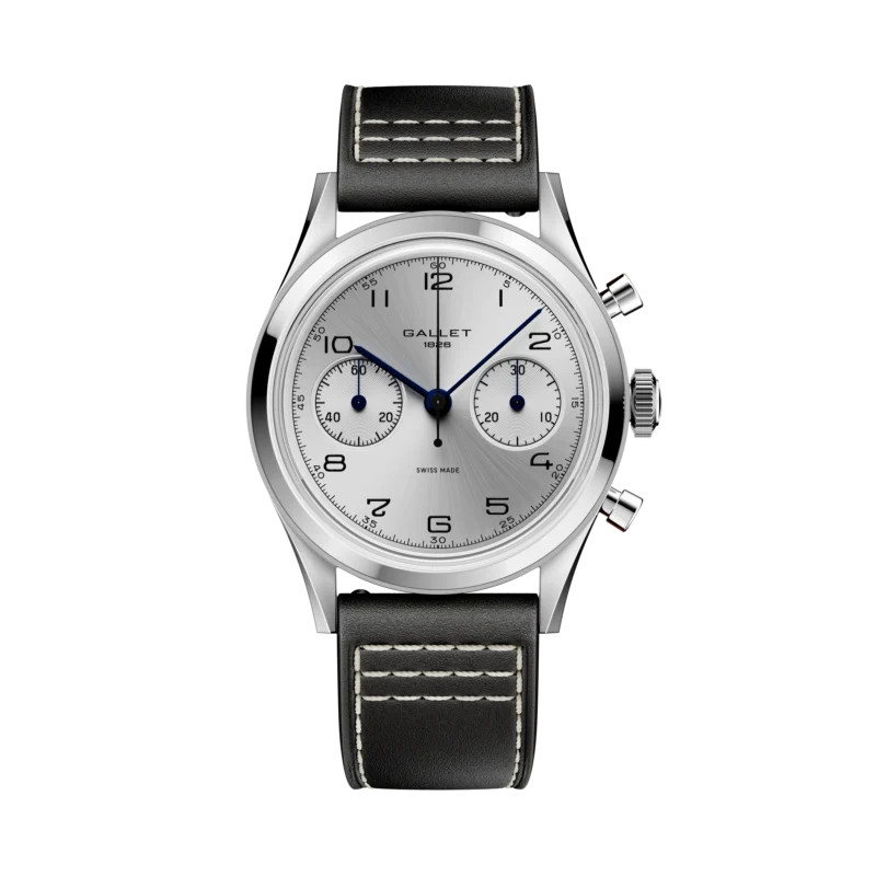 Front view of the Gallet Classic Tribute to Silverlight