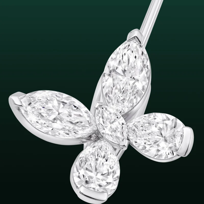 Graff Selene black spinel and diamond butterfly brooch