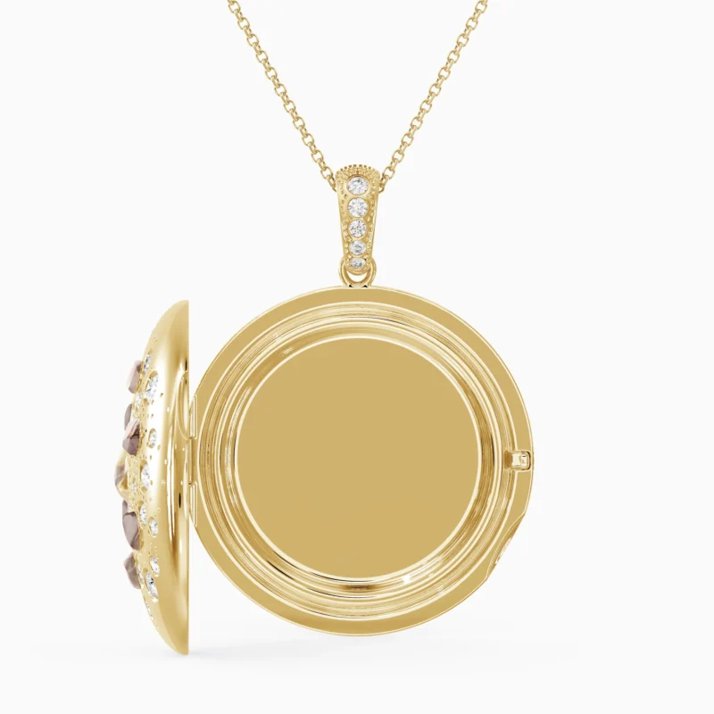 20th-anniversary locket open