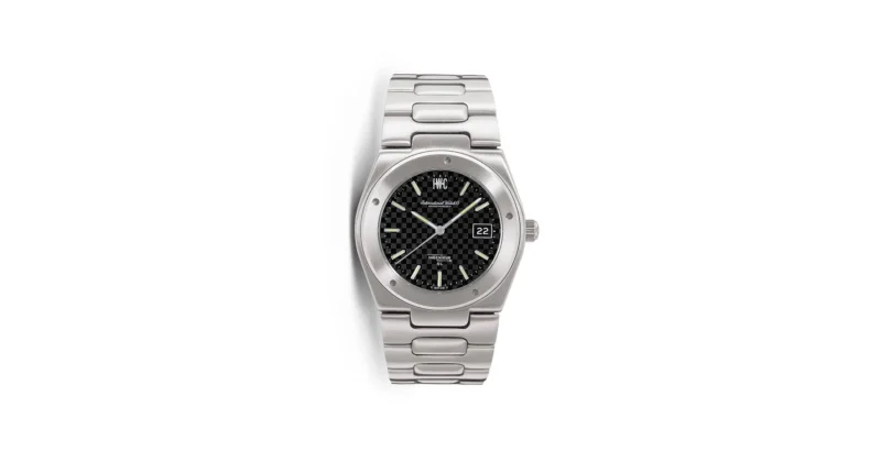 Historic IWC Ingenieur SL reference 1832 with black structured dial