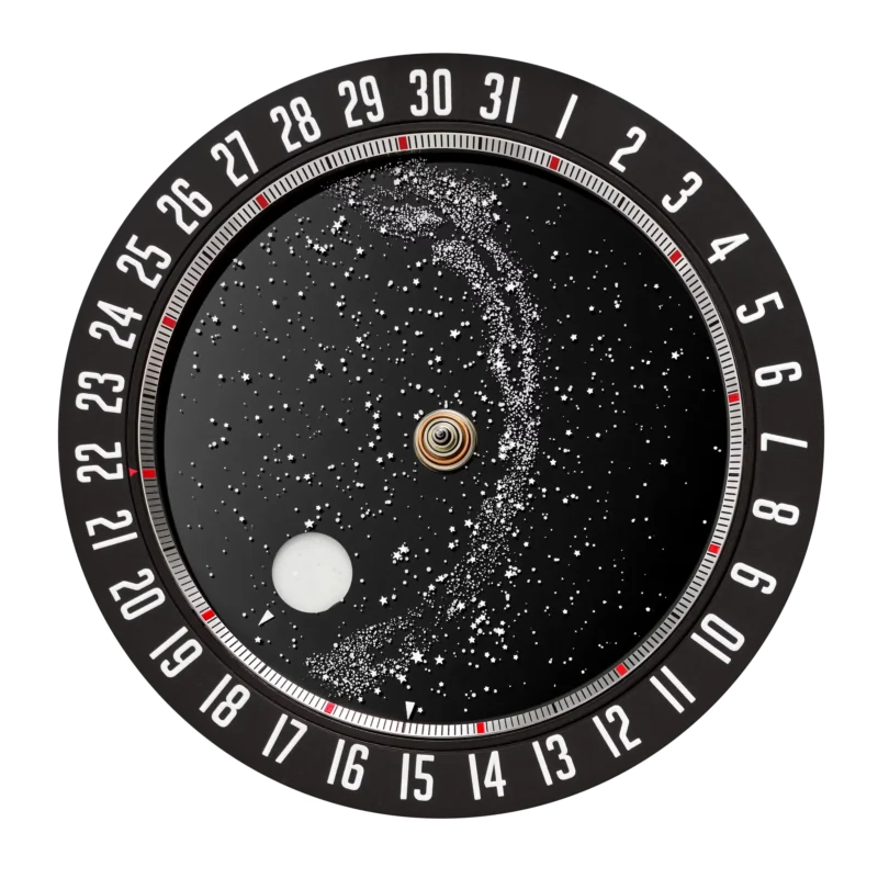 Celestial disc assembly of the Patek Philippe Ref. 6105G