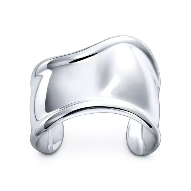 Elsa Peretti small Bone cuff in sterling silver