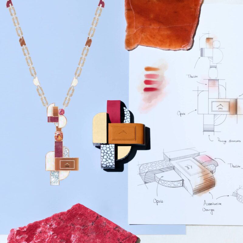 Piaget Colours of Extraleganza design sketch