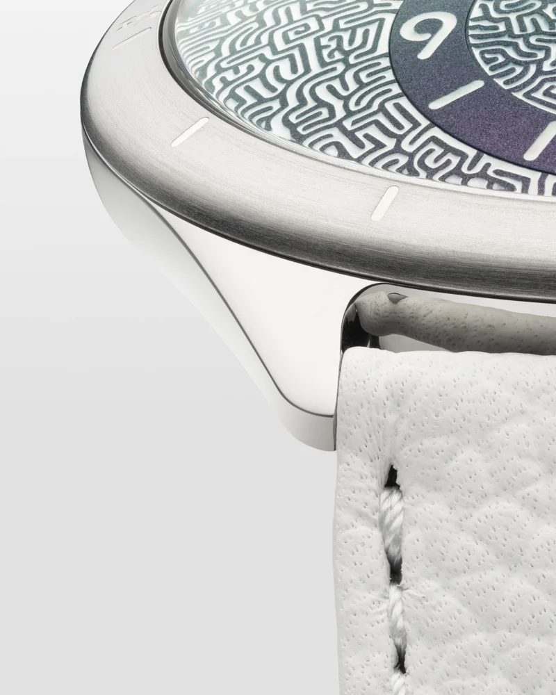 Ressence TYPE 9 JWE case and maze dial macro