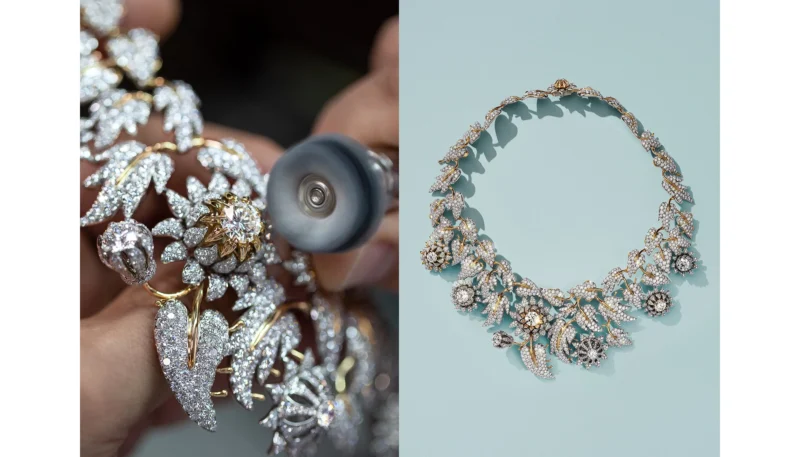 Tiffany Schlumberger craft and necklace detail