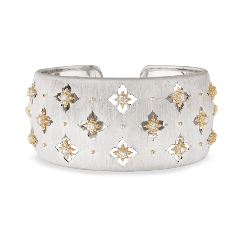 Buccellati Macri Giglio bracelet JAUBRA012862, front view.